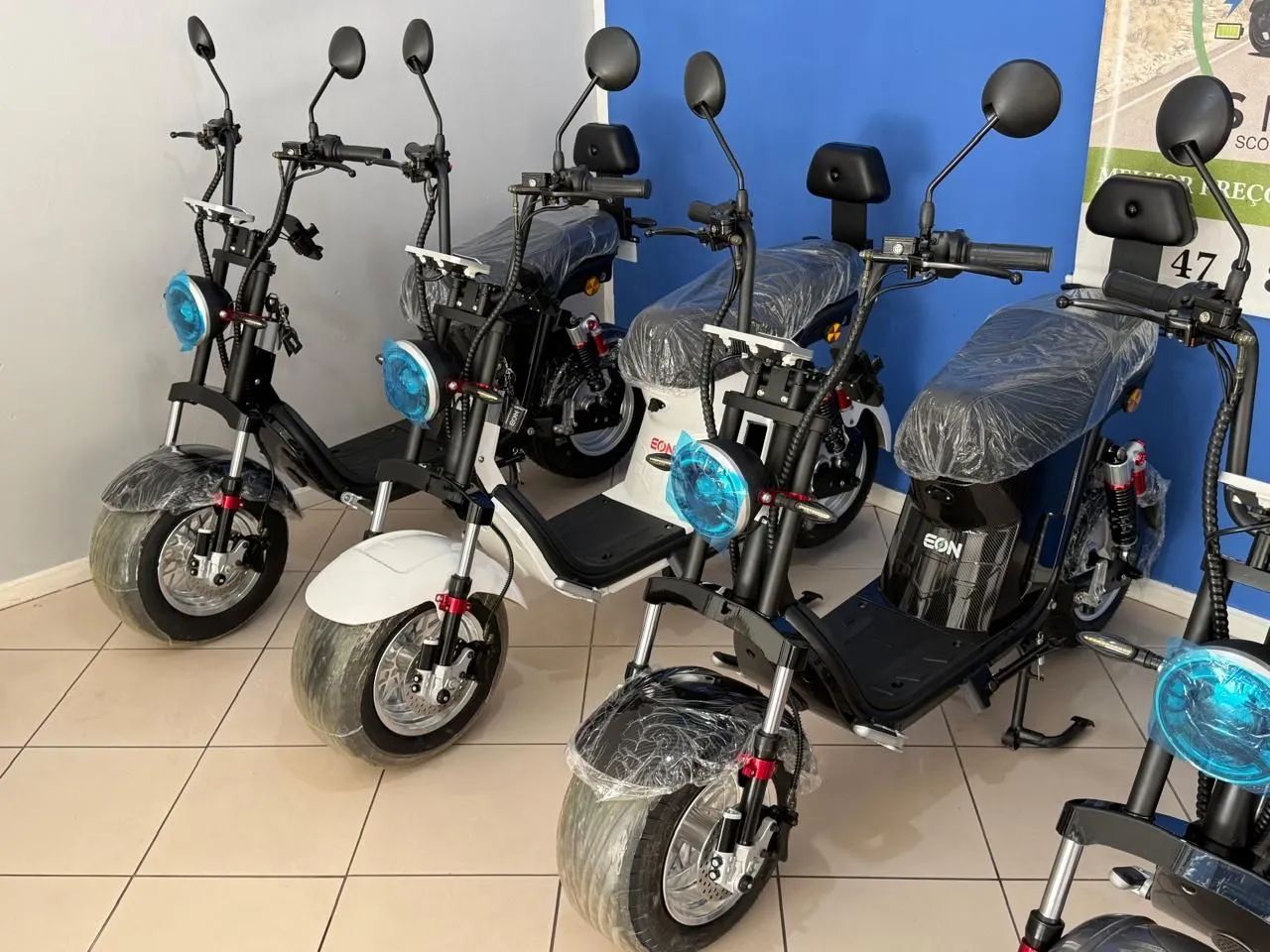 Scooter Elétrica X13s 1000W não precisa CNH