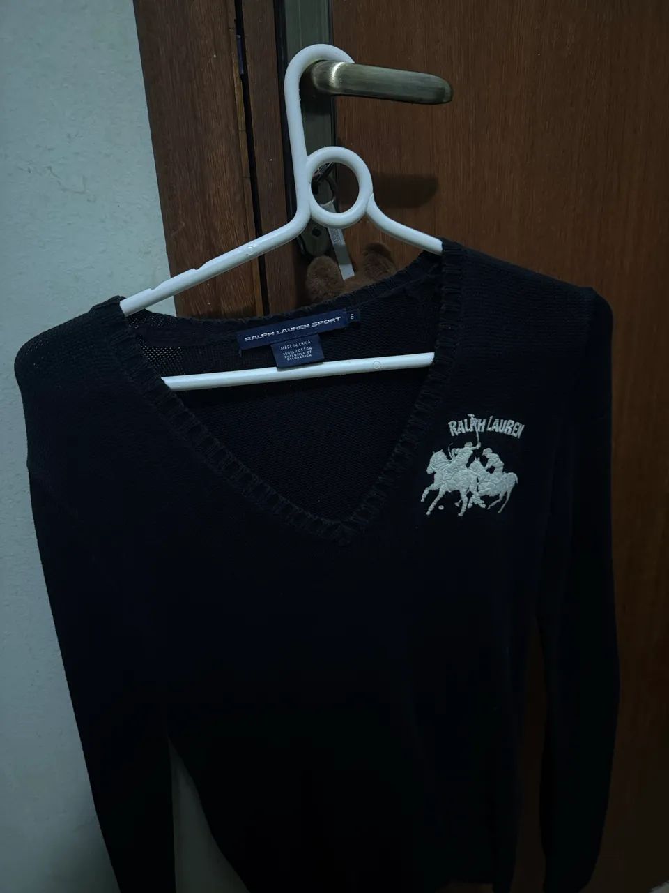 Brincos e sueter rl