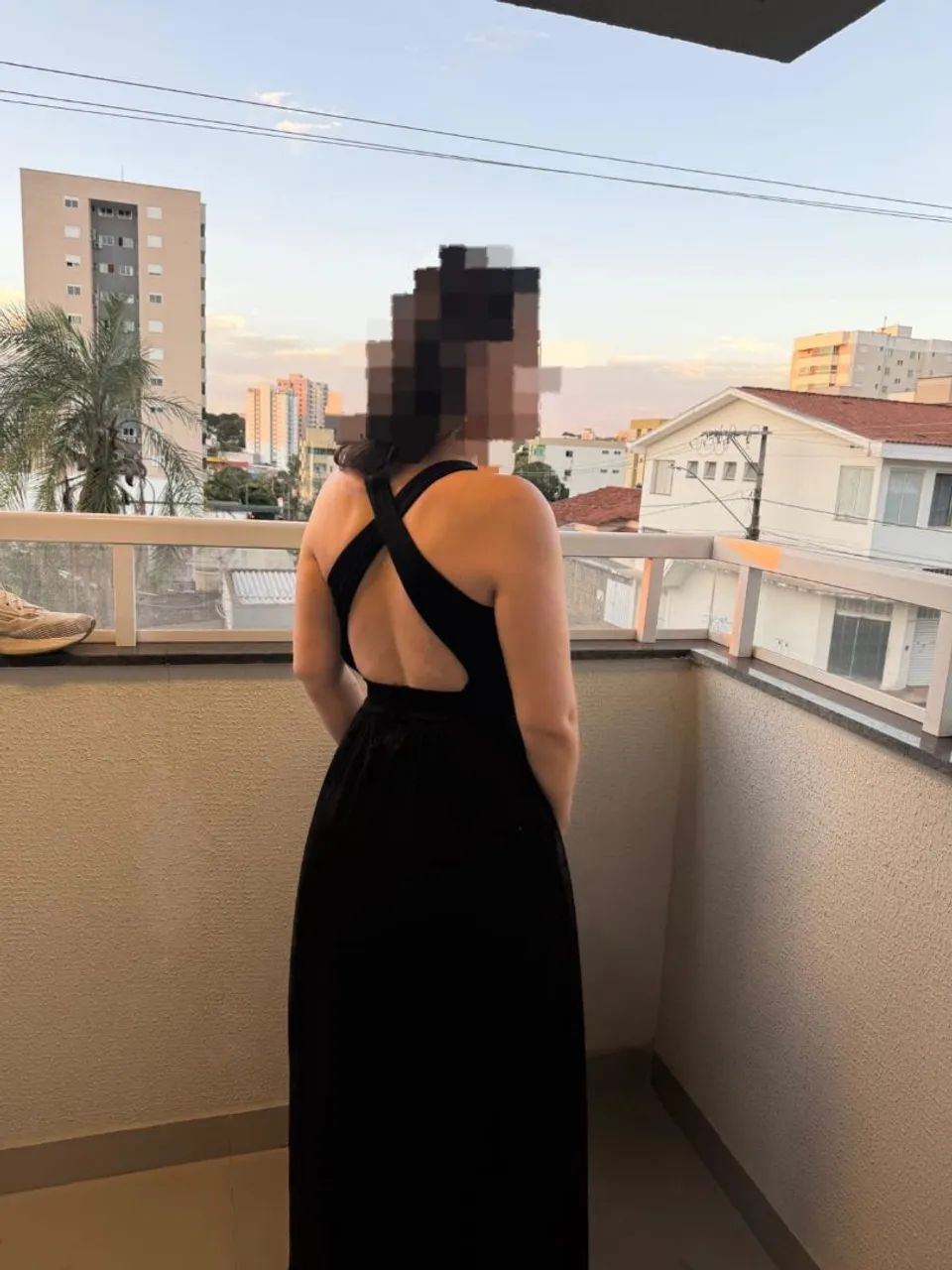 Vestido de Festa Longo Preto - Foto 4