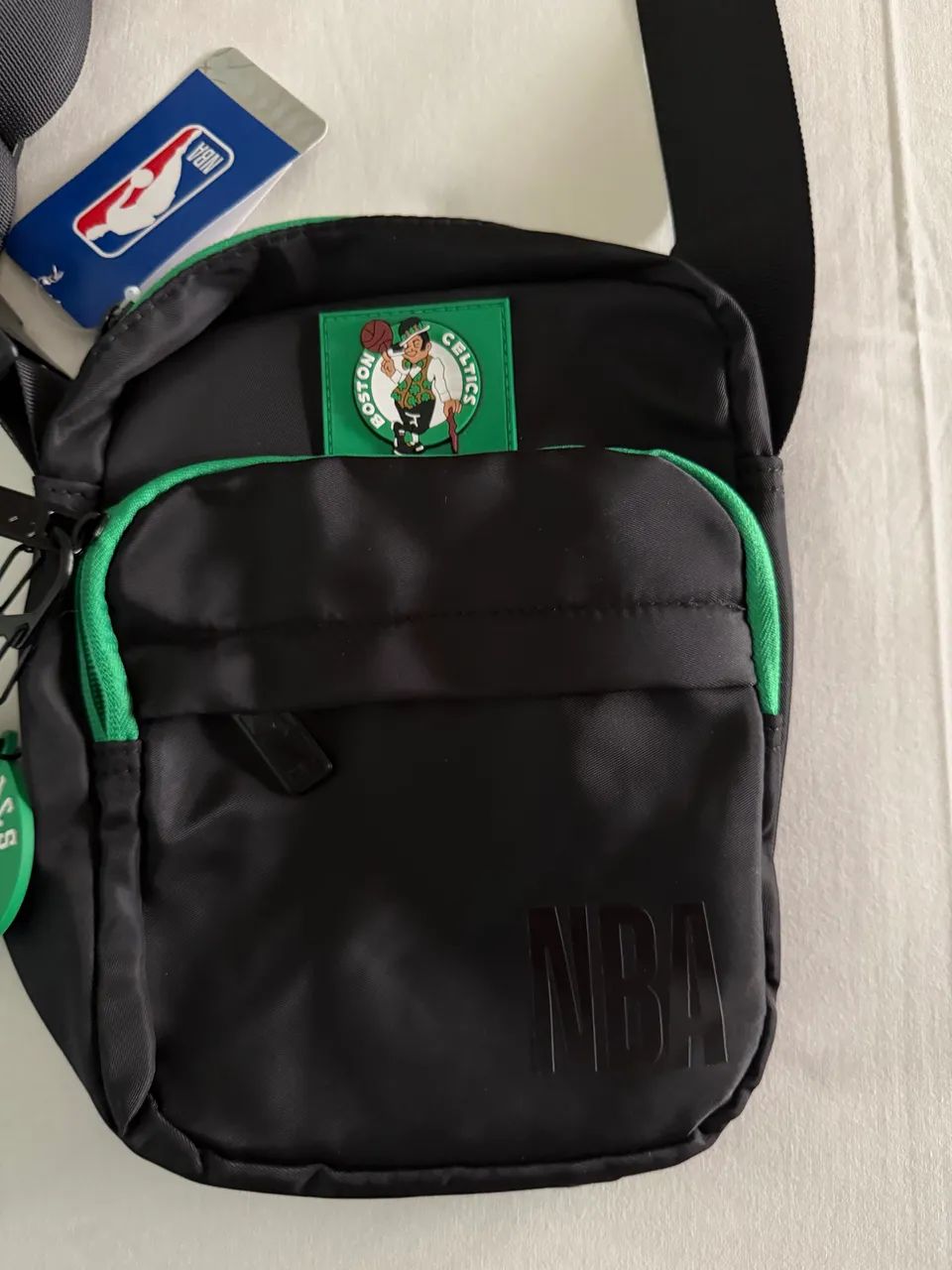 Bolsa de ombro ou shoulder bag Celtics 