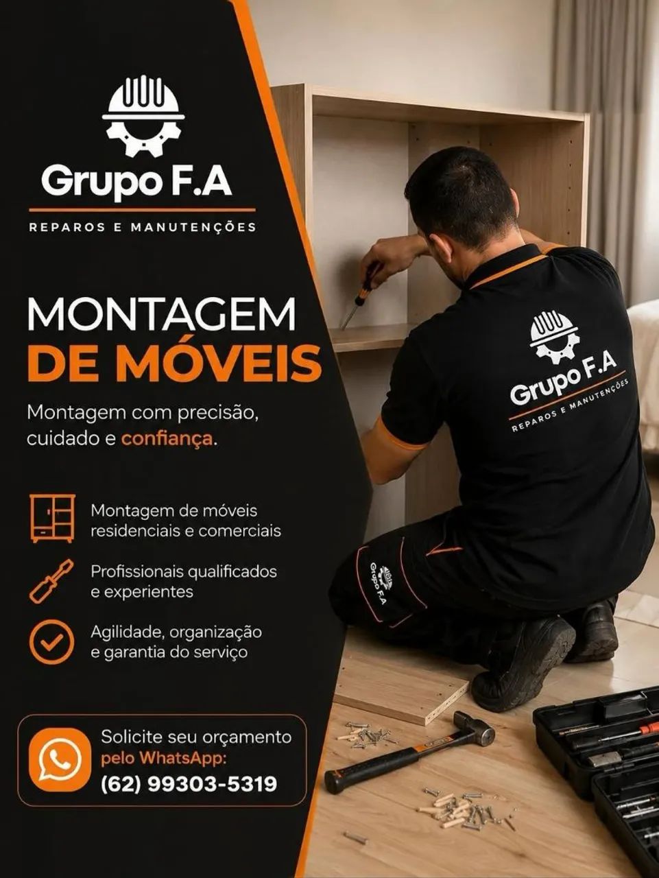 Montador de móveis Montagem de móveis 