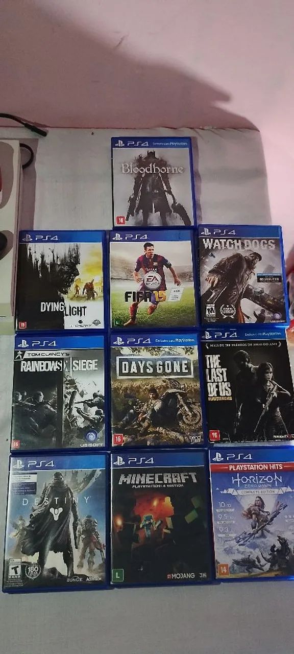 Jogos ps4 