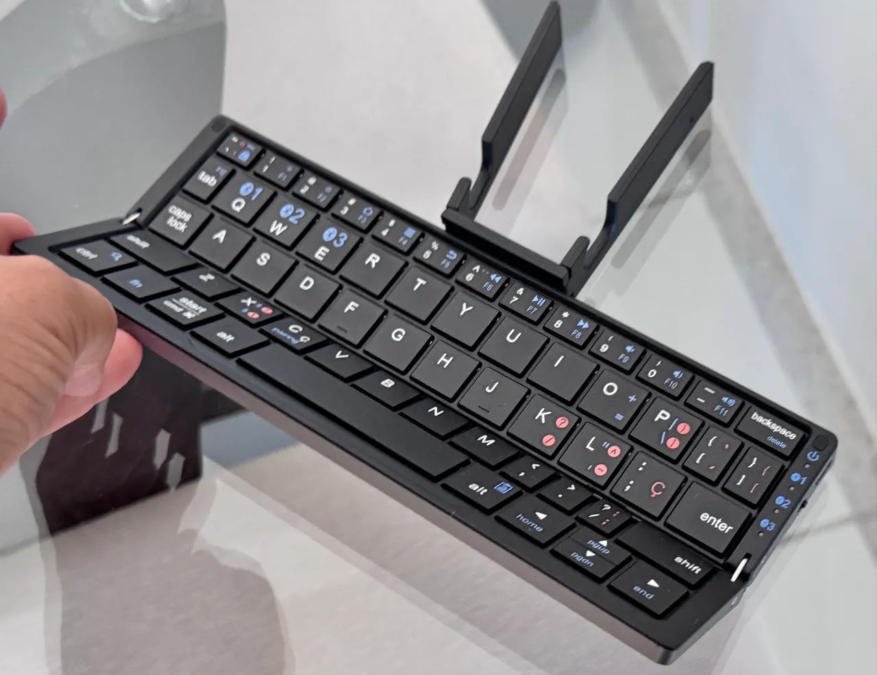 Teclado dobrável Bluetooth VX Case, ideal para celular e tablet. - Foto 3