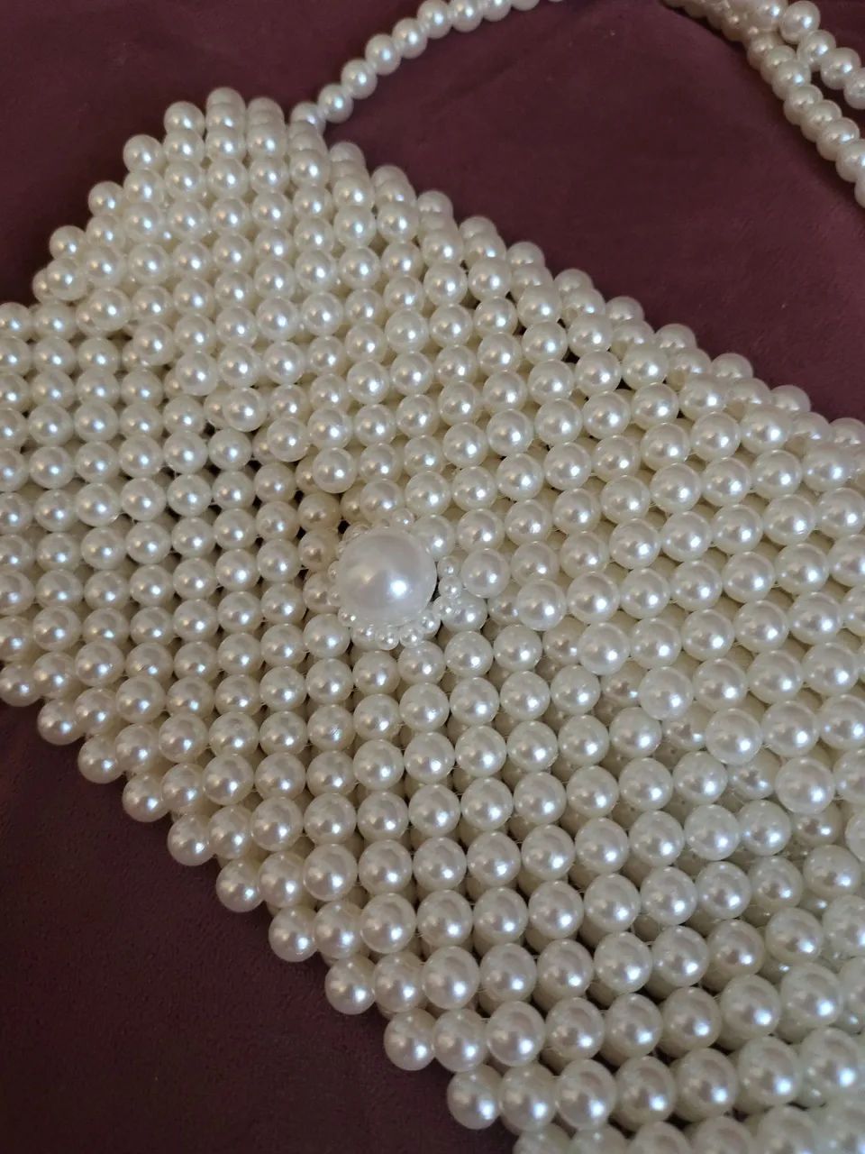 Bolsinha de pérolas  - Foto 3