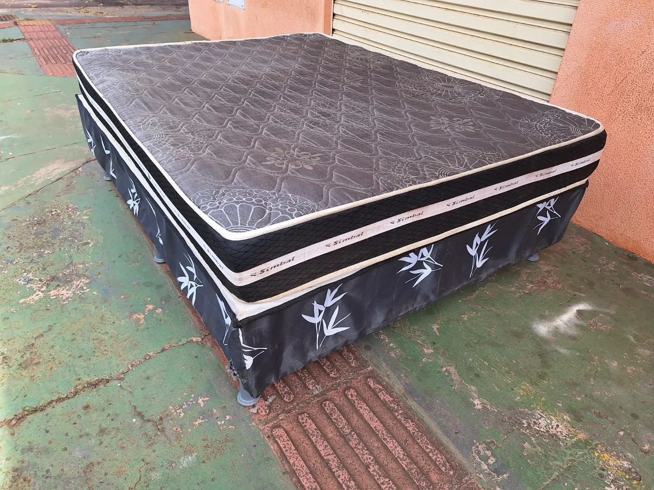 Cama box de casal com colchão  - Foto 5