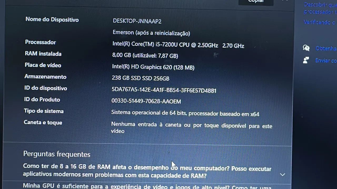 VENDO NOTBOOK 1300$ - Foto 5