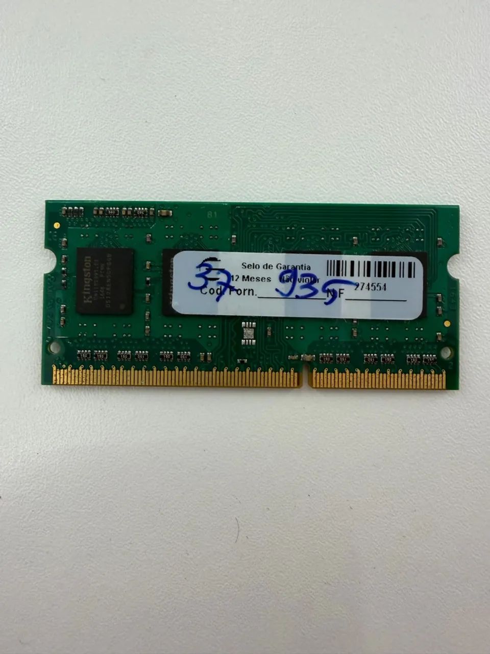 MEMÓRIA KINGSTON 4GB DDR3 NOTEBOOK - Foto 2