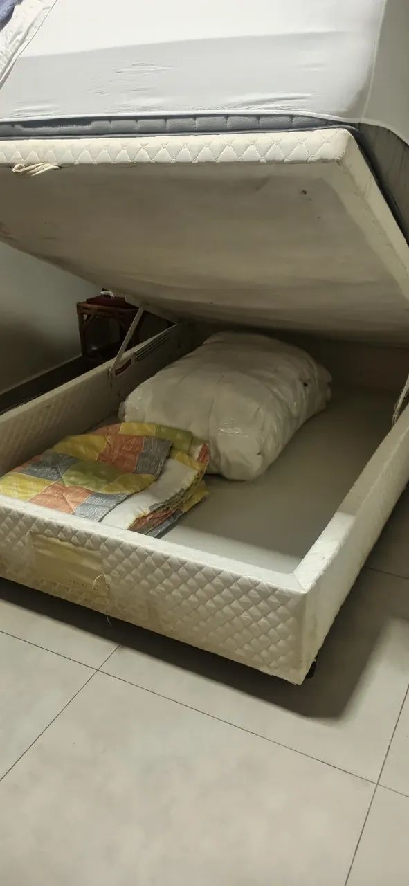 Cama Box Baú Herval Casal (1,40)