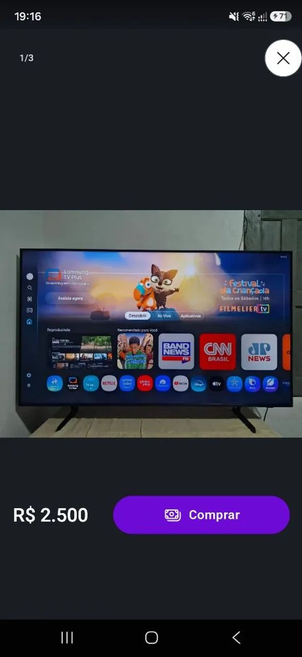 Tv Samsung K-10 "55" LED 4k 