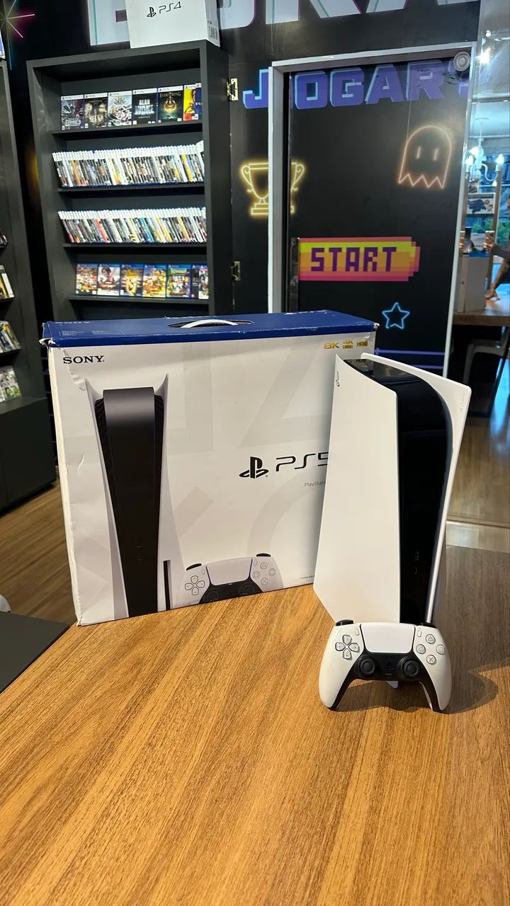 PS5 Fat com leitor - Loja Game House - oferecemos garantia - somos loja física 