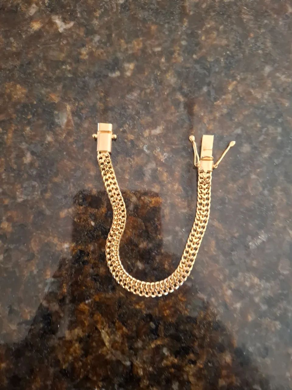 Pulseira Banhada Ouro 16 cm  - Foto 2