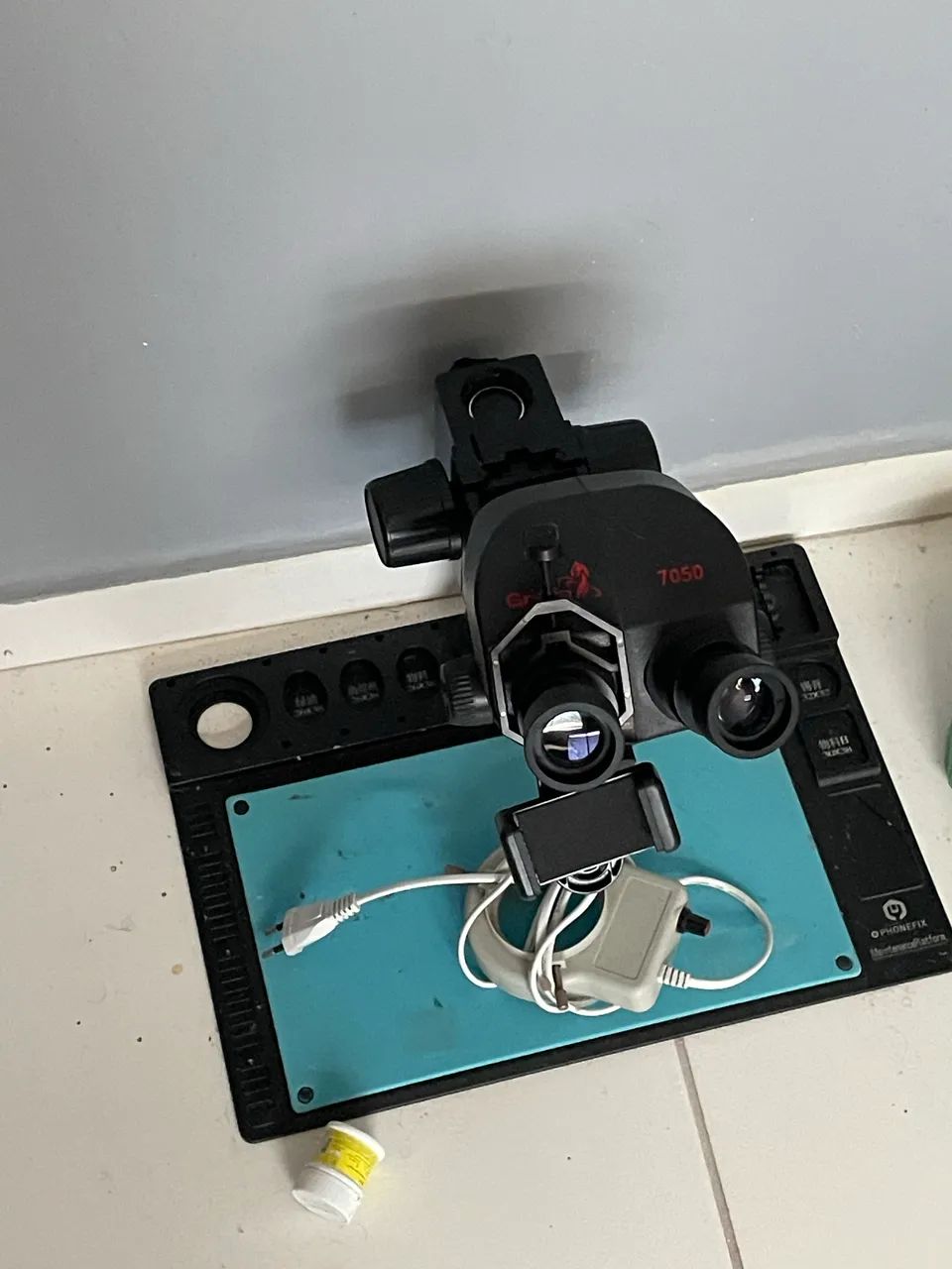 Microscópio Binocular, super novo, imagem super nítida !