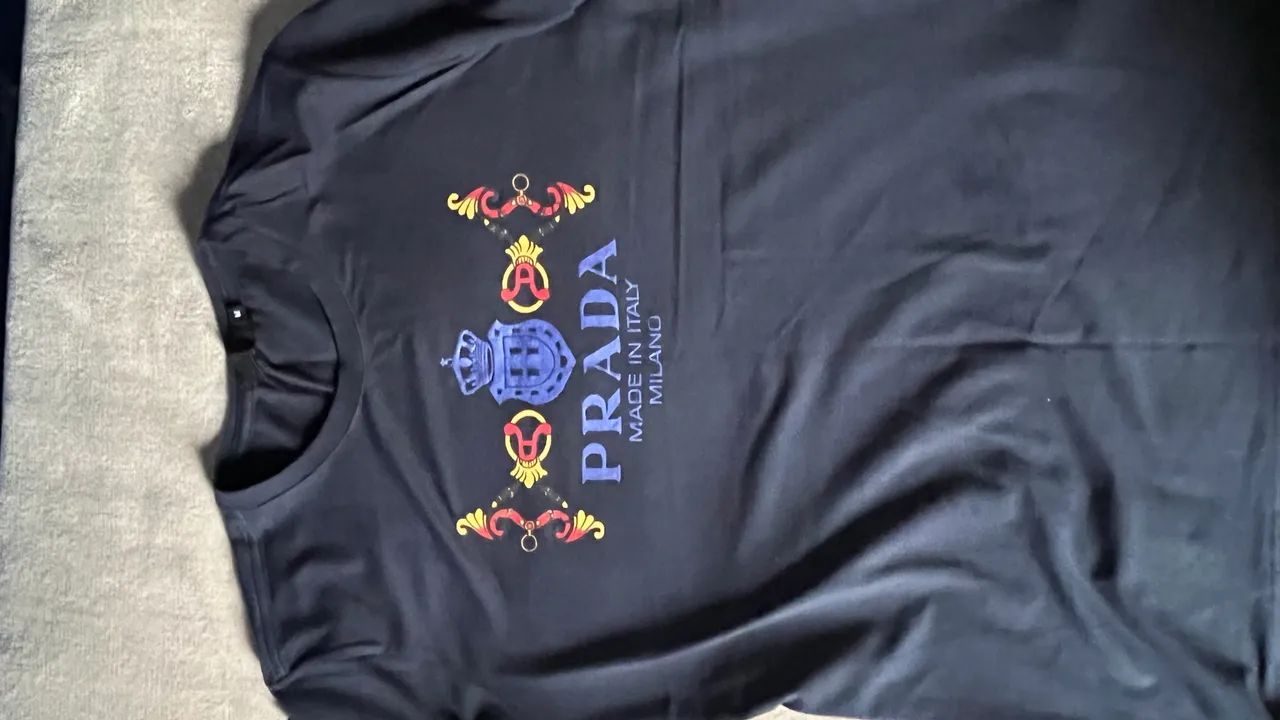 Camisa Prada Masculina - Tamanho M | Usada - Foto 3