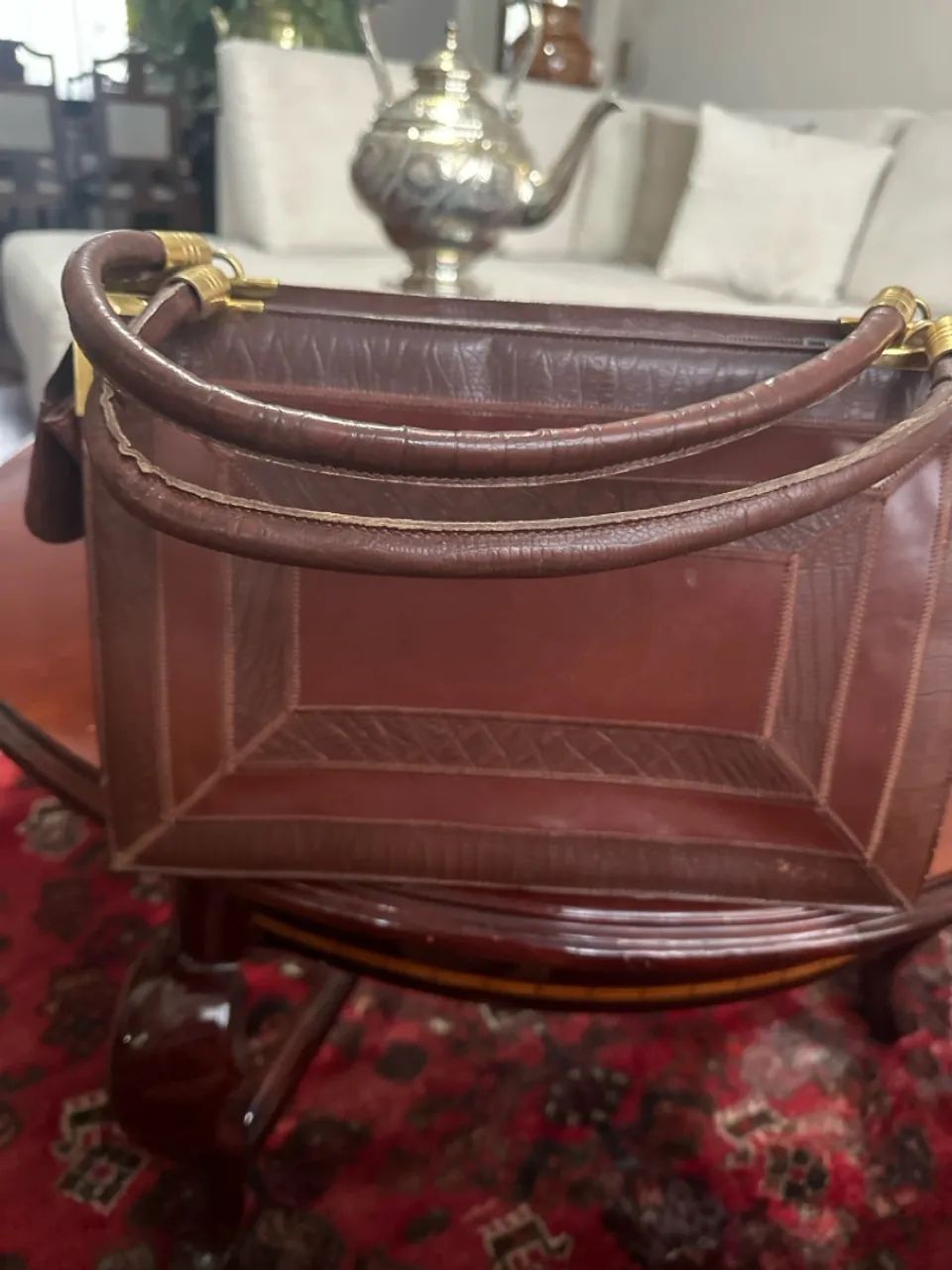 Bolsa de couro 