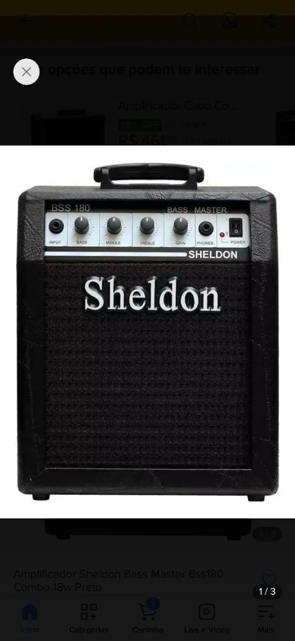 Amplificador Sheldon Baixo