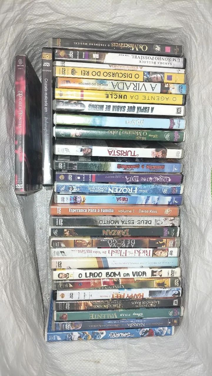 Coleção de Filmes em DVD