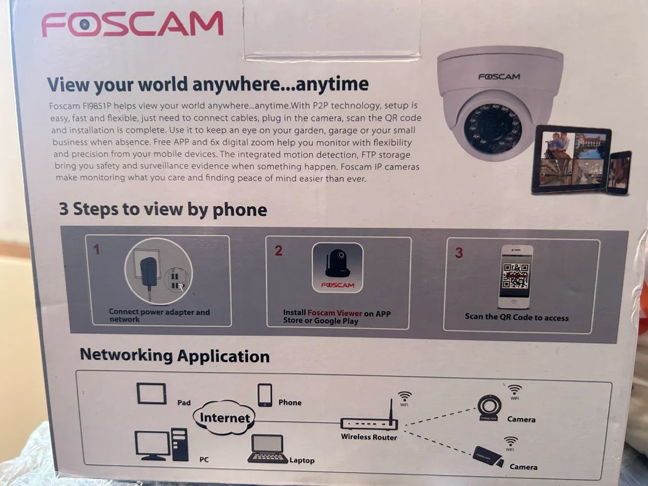 Câmera IP Wireless NOVA - Foto 2