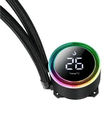 Water Cooler Rise Mode 240MM ARGB LCD - ENTREGA GRÁTIS - Foto 2