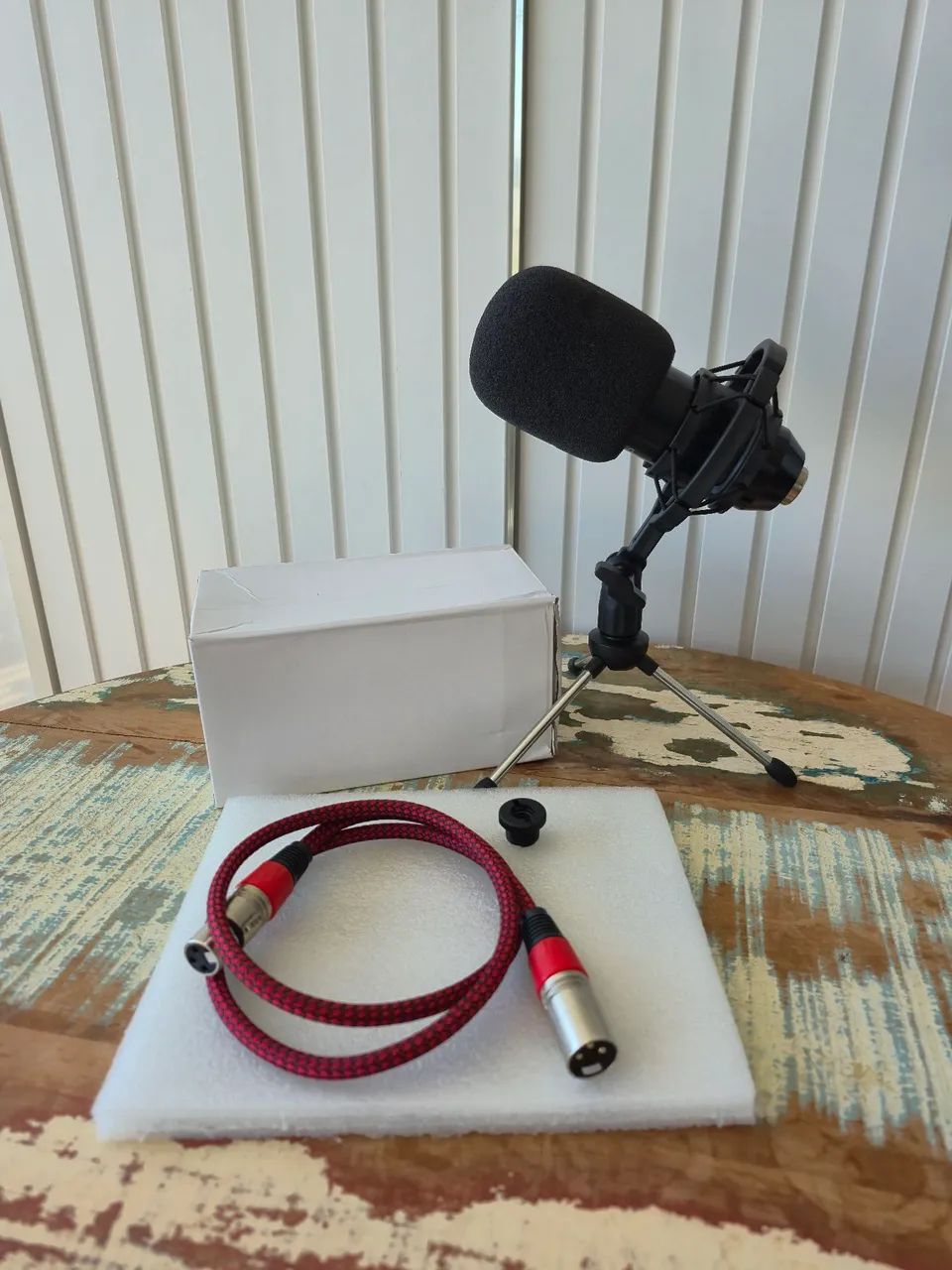 Microfone Condensador BM-800 Profissional com Kit Completo - Foto 3