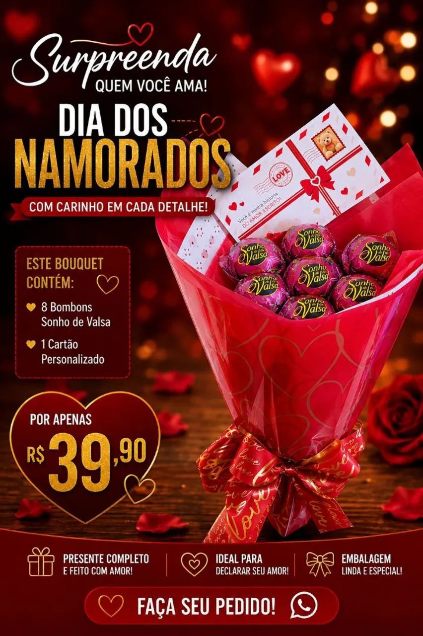 Dia dos Namorados chegando