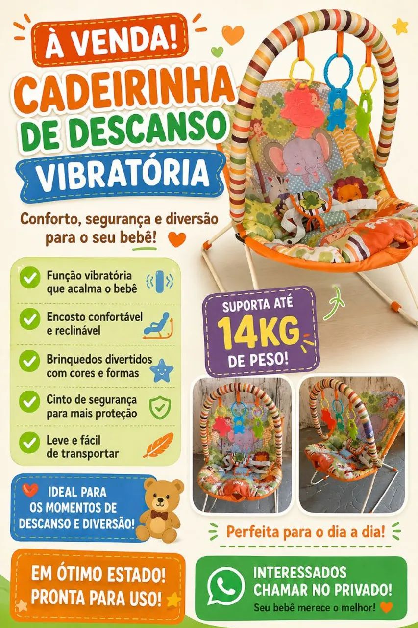 CADEIRINHA DE BEBÊ 