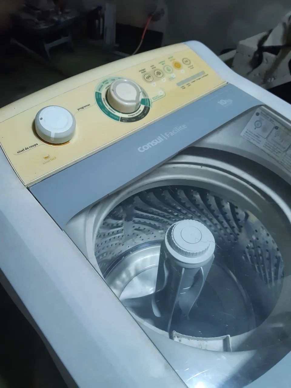 Máquina funcionando todas as funções 