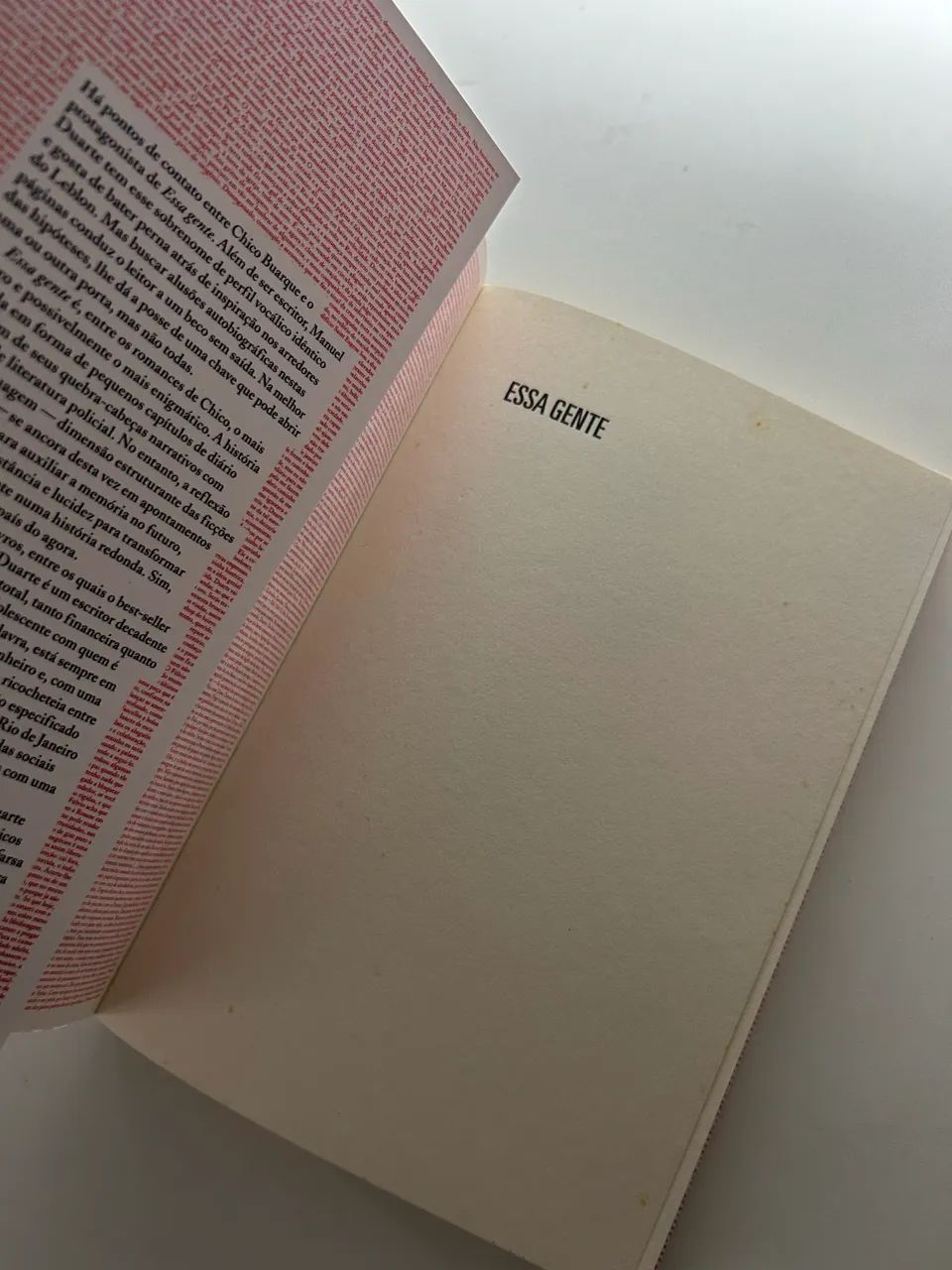 livro Essa Gente - Chico Buarque  - Foto 3