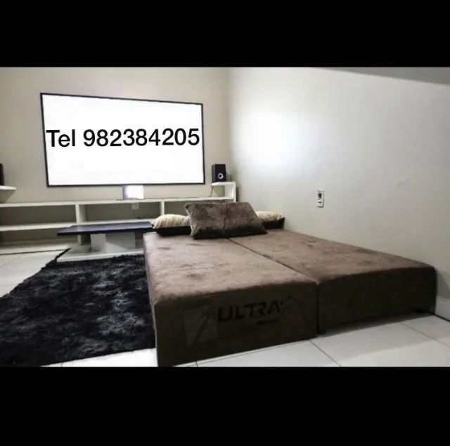 SOFA CAMA NOVO E EMBALADO VARIAS CORES - Foto 4