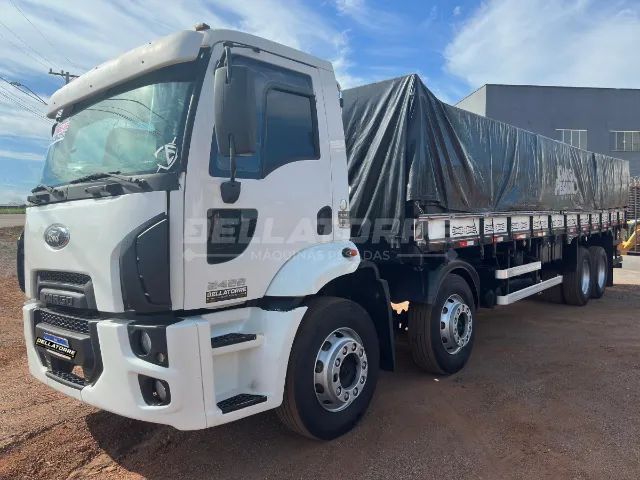 FORD CARGO 2422 2012 BITRUCK GRANELEIRO PNEUS NOVOS - Foto 7