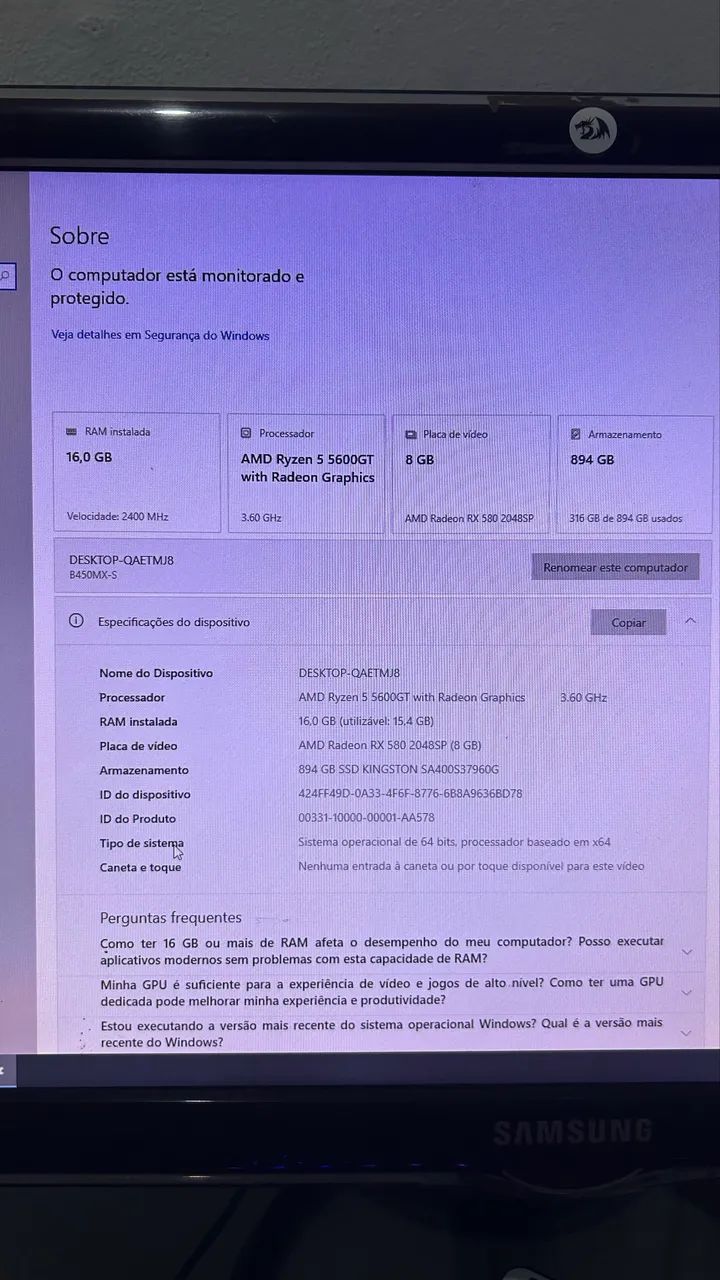 PC GAMER COMPLETO - Foto 4