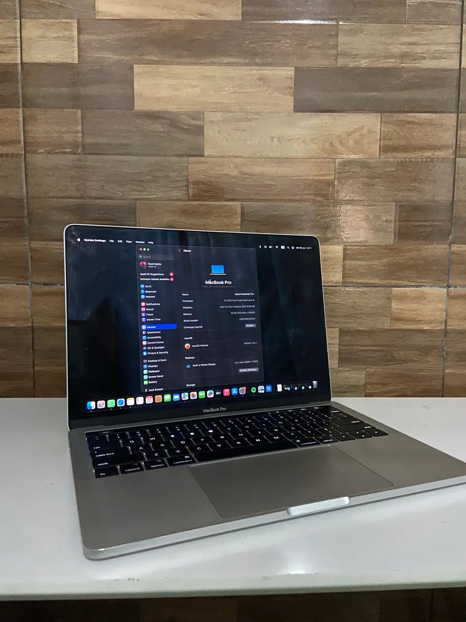 Macbook 16gb 256gb mem