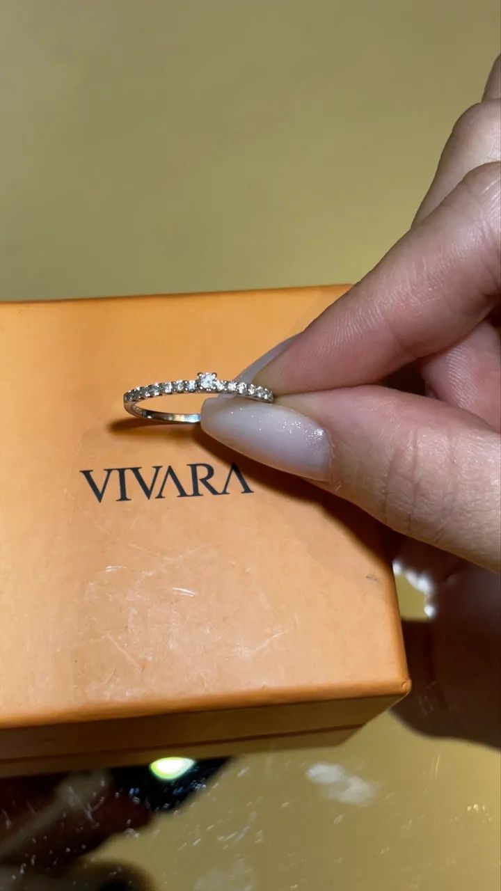 Anel de diamantes Vivara - Foto 4