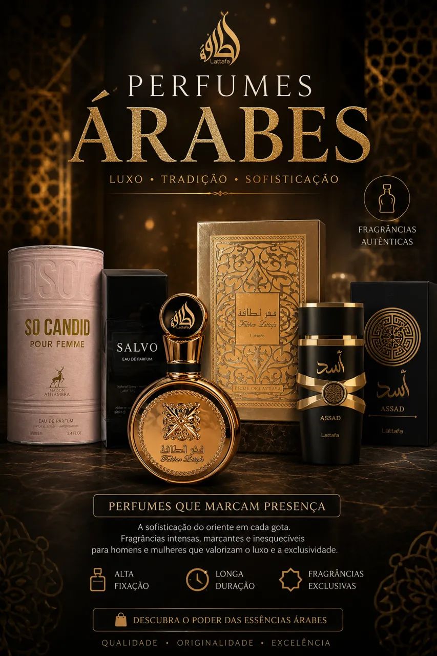 PERFUMES ÁRABES ORIGINAL 