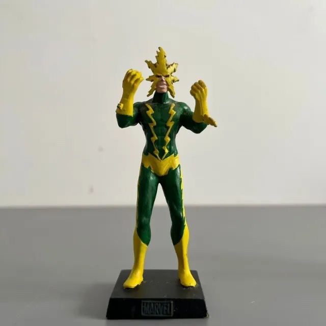 Estátua miniatura Electro - Marvel Figurine - Eaglemoss