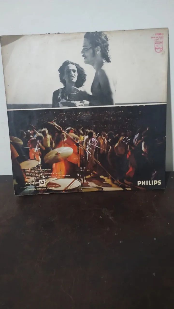 Caetano Veloso E Chico Buarque Juntos E Ao Vivo Lp 1972  - Foto 3