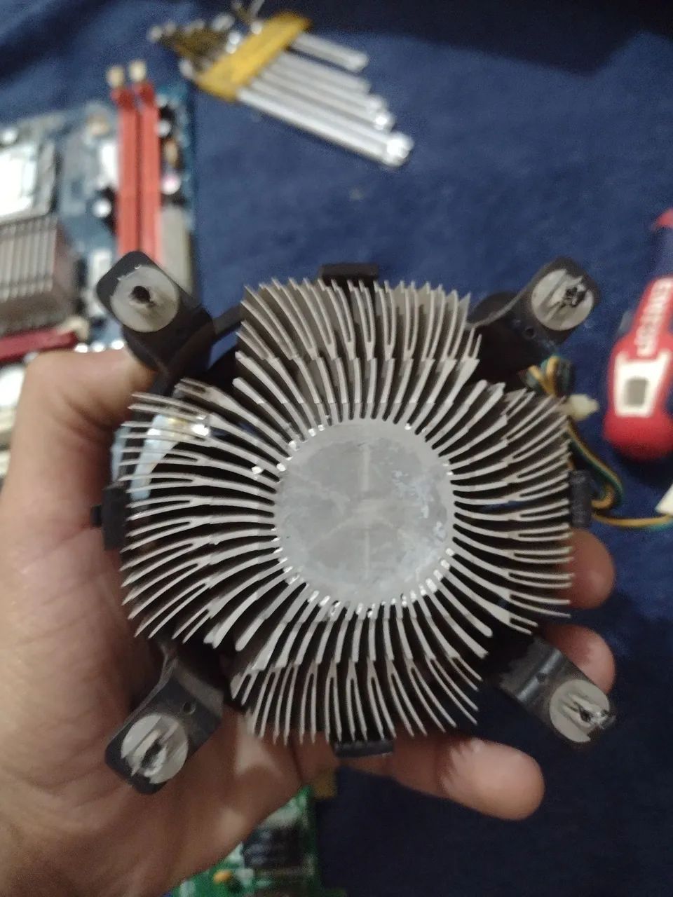 Placa mãe antiga pra vender rápido com processador Pentium 4 - Foto 3