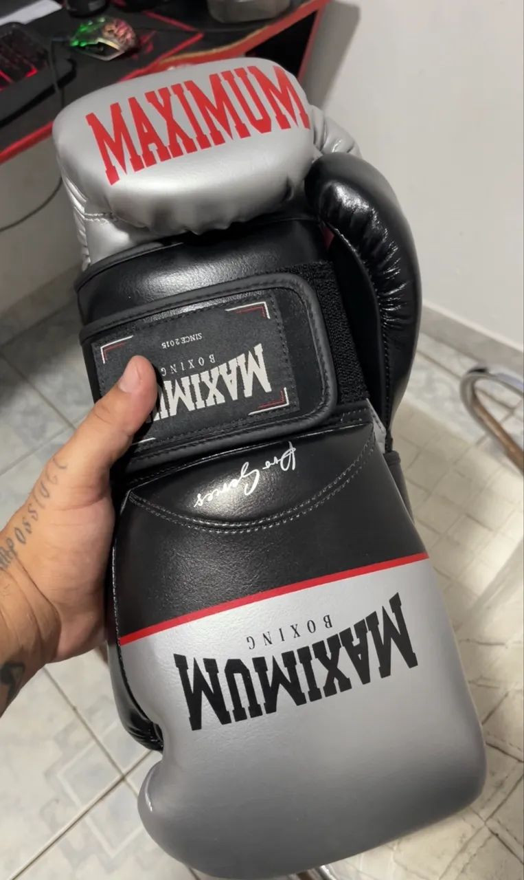 Luva de boxe Maximum pró série 