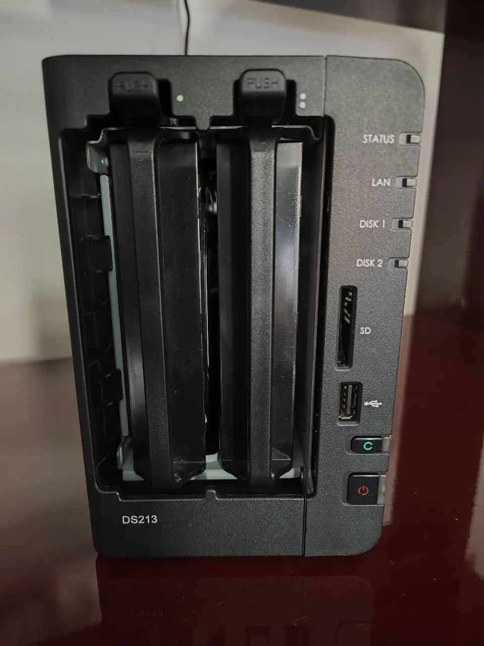 NAS SYNOLOGY DS213 PARA DOIS DISCOS - Foto 5