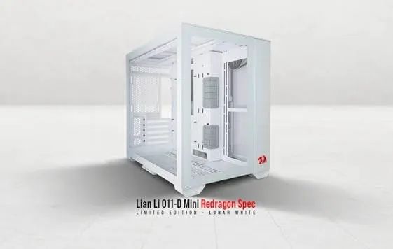 GABINETE GAMER LIAN LI - REDRAGON MODELO O11DYNAMIC MINI BRANCO