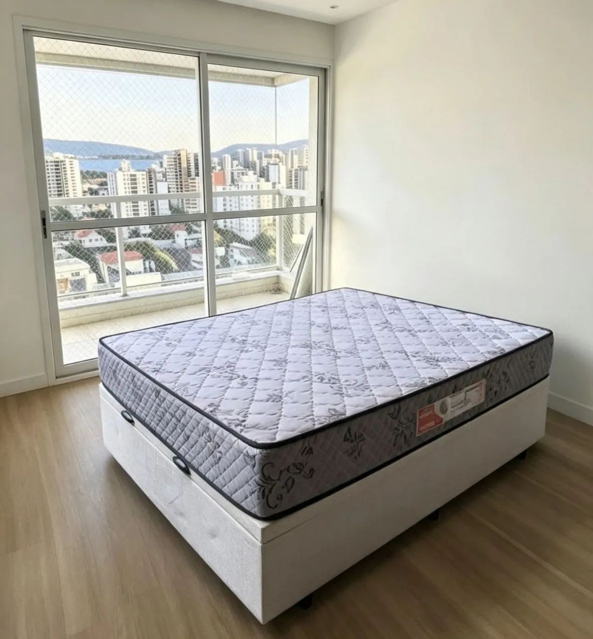 Cama box bau + colchão casal em espuma D33.Entrego  - Foto 2