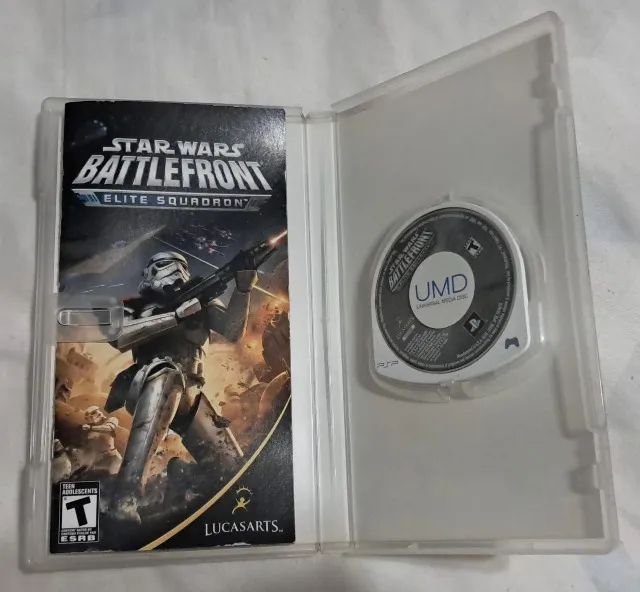 Star Wars Battlefront: Elite Squadron PSP com caixa - Foto 2