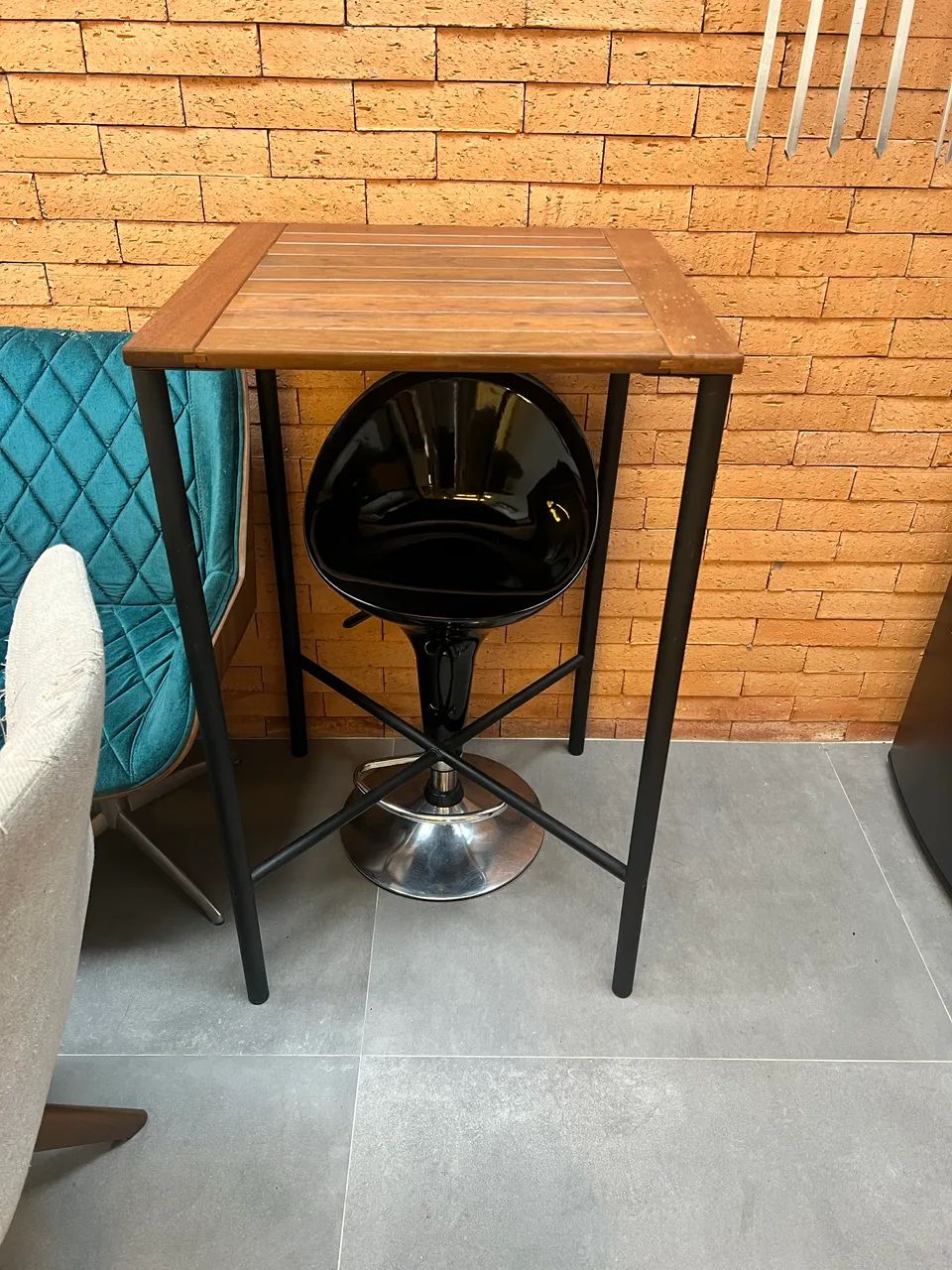 Mesa Barzinho de churrasqueira 60cm