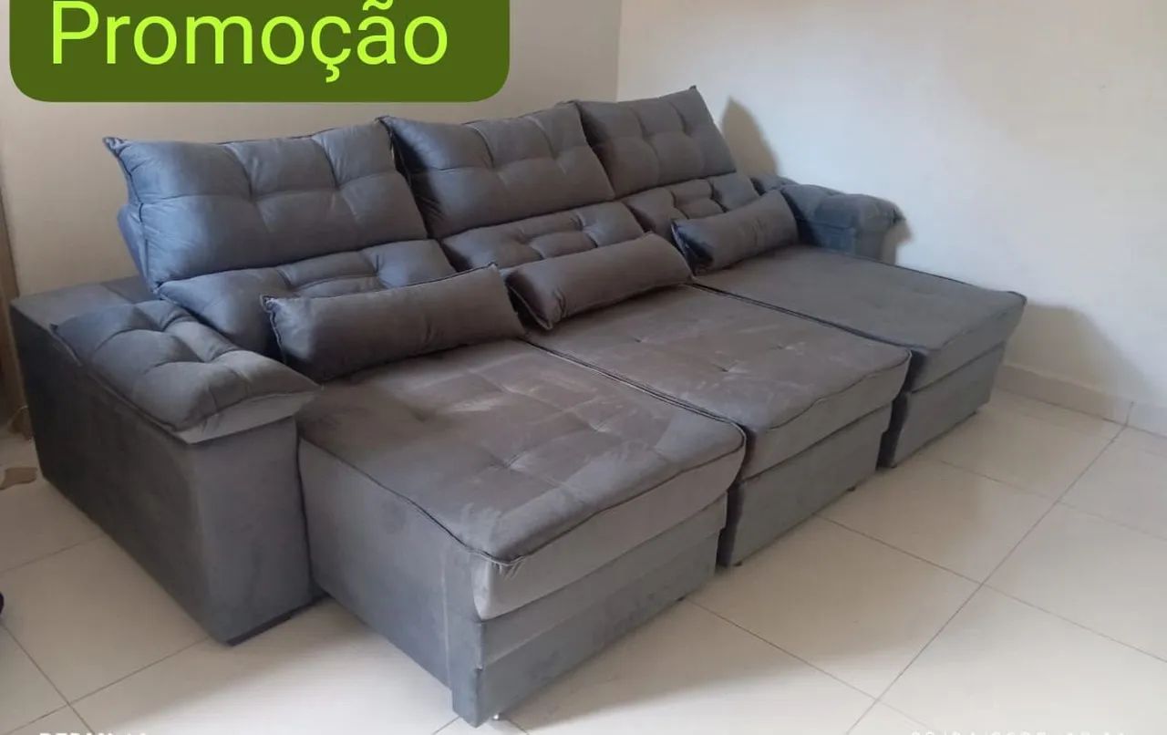 SOFÁ RETRÁTIL ENTREGA GRÁTIS 