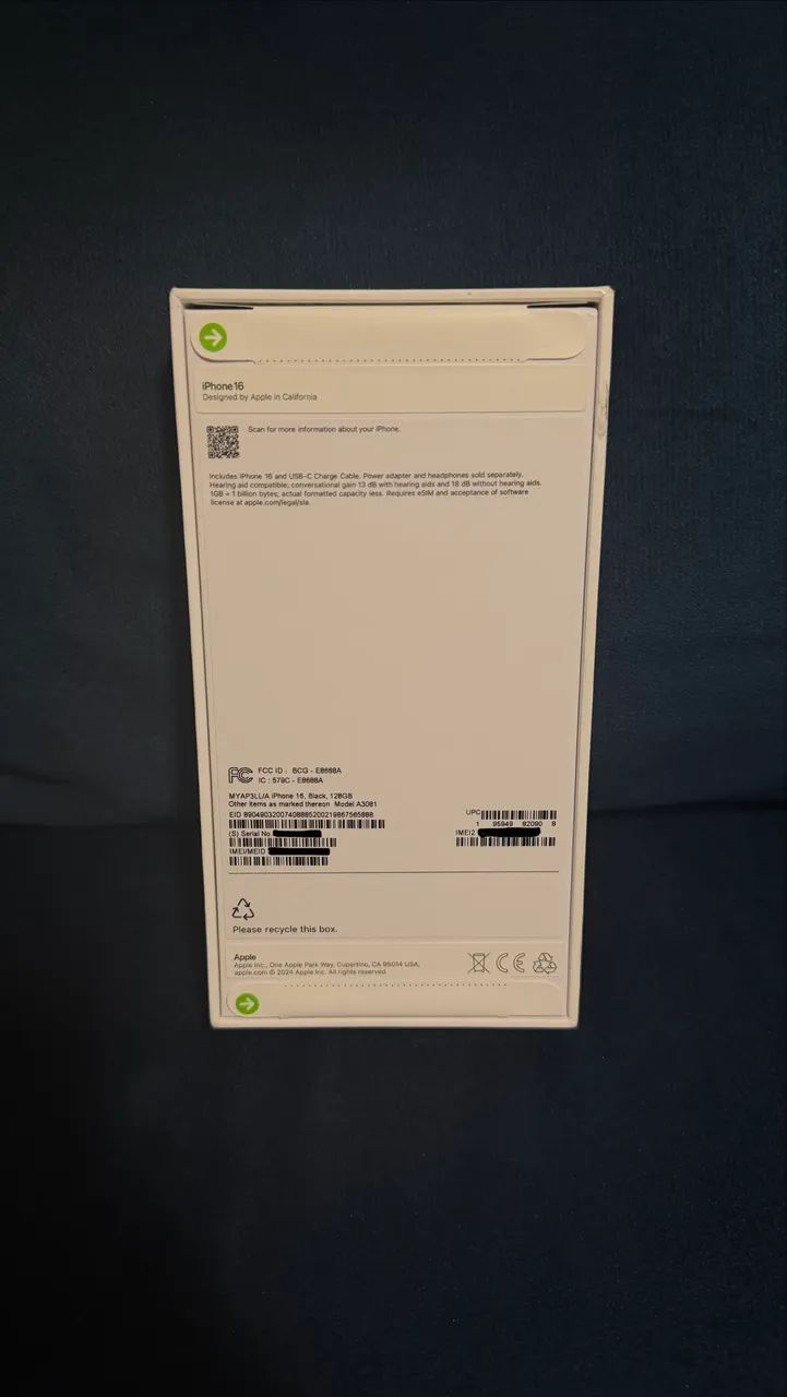 IPHONE 16 128GB LACRADO - Foto 2