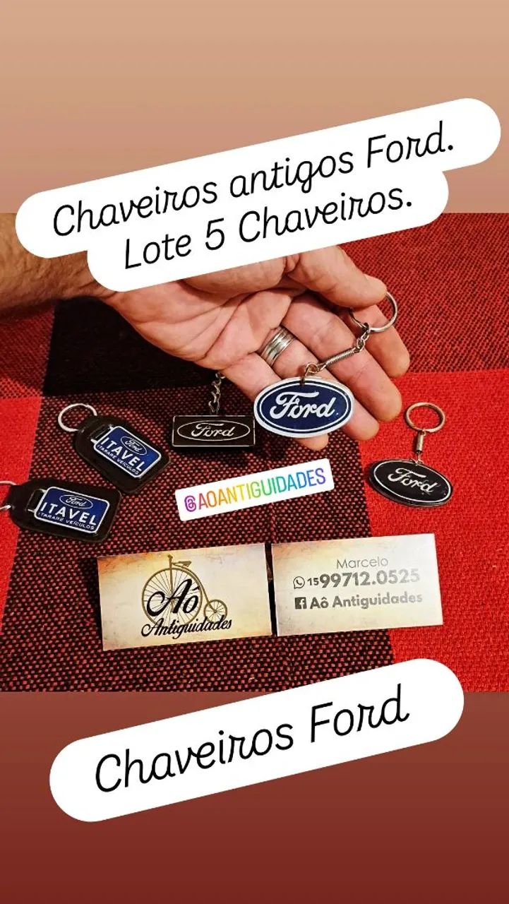Chaveiros antigos  - Foto 3