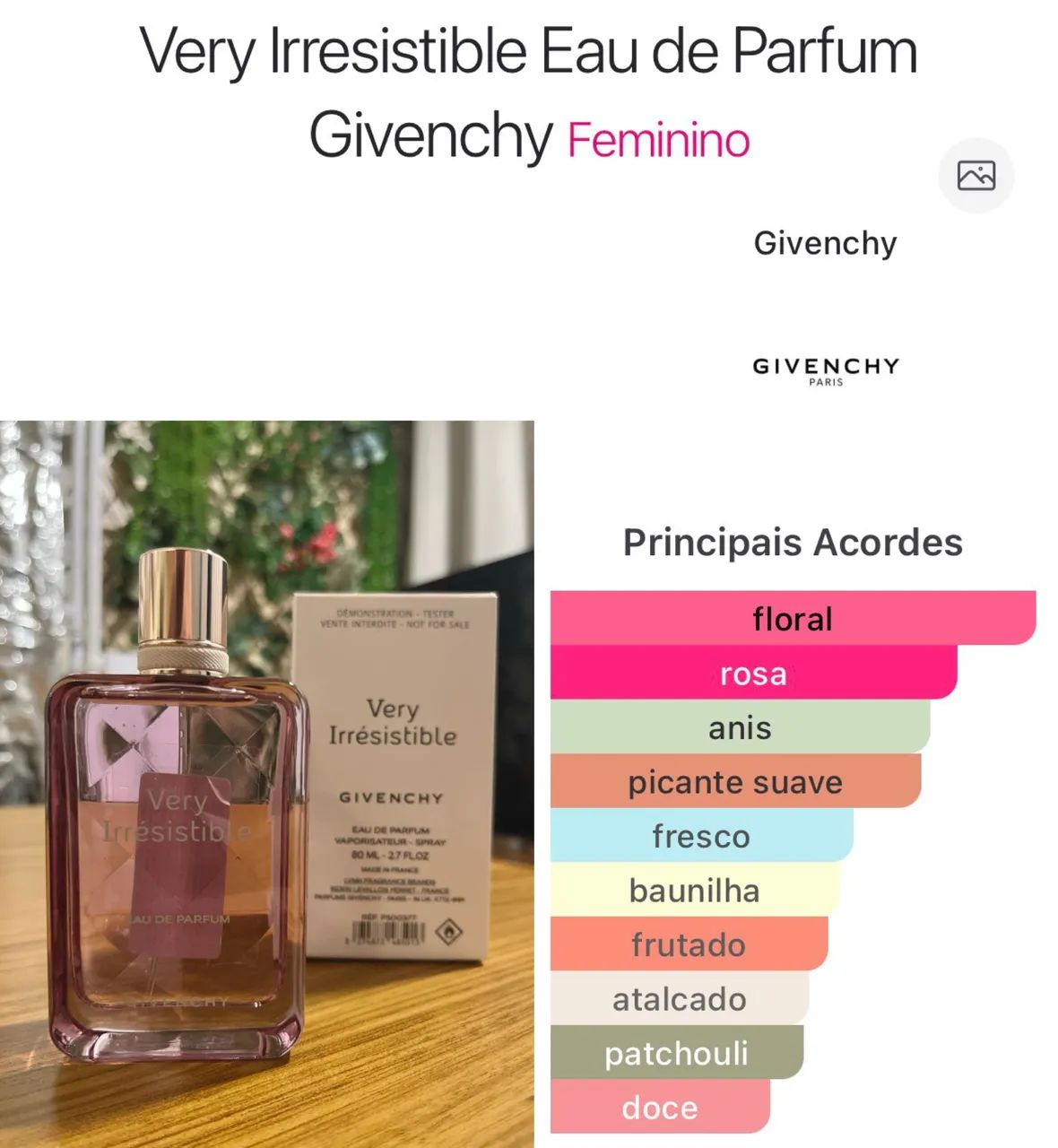 Perfume Very Irresistible Eau de Parfum 80ml  - Foto 2
