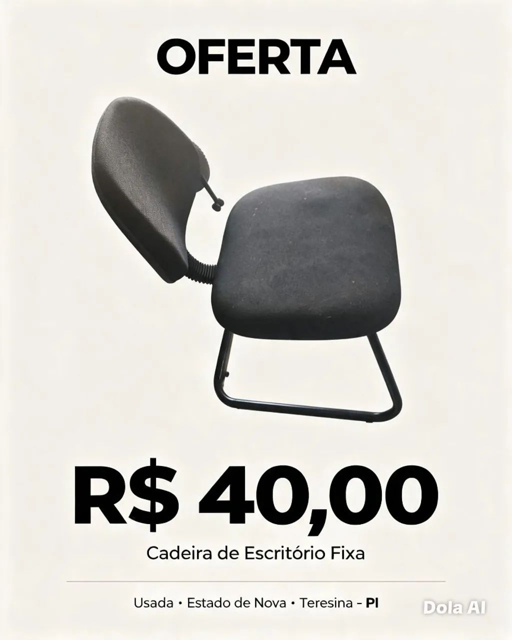 Cadeira fixa 