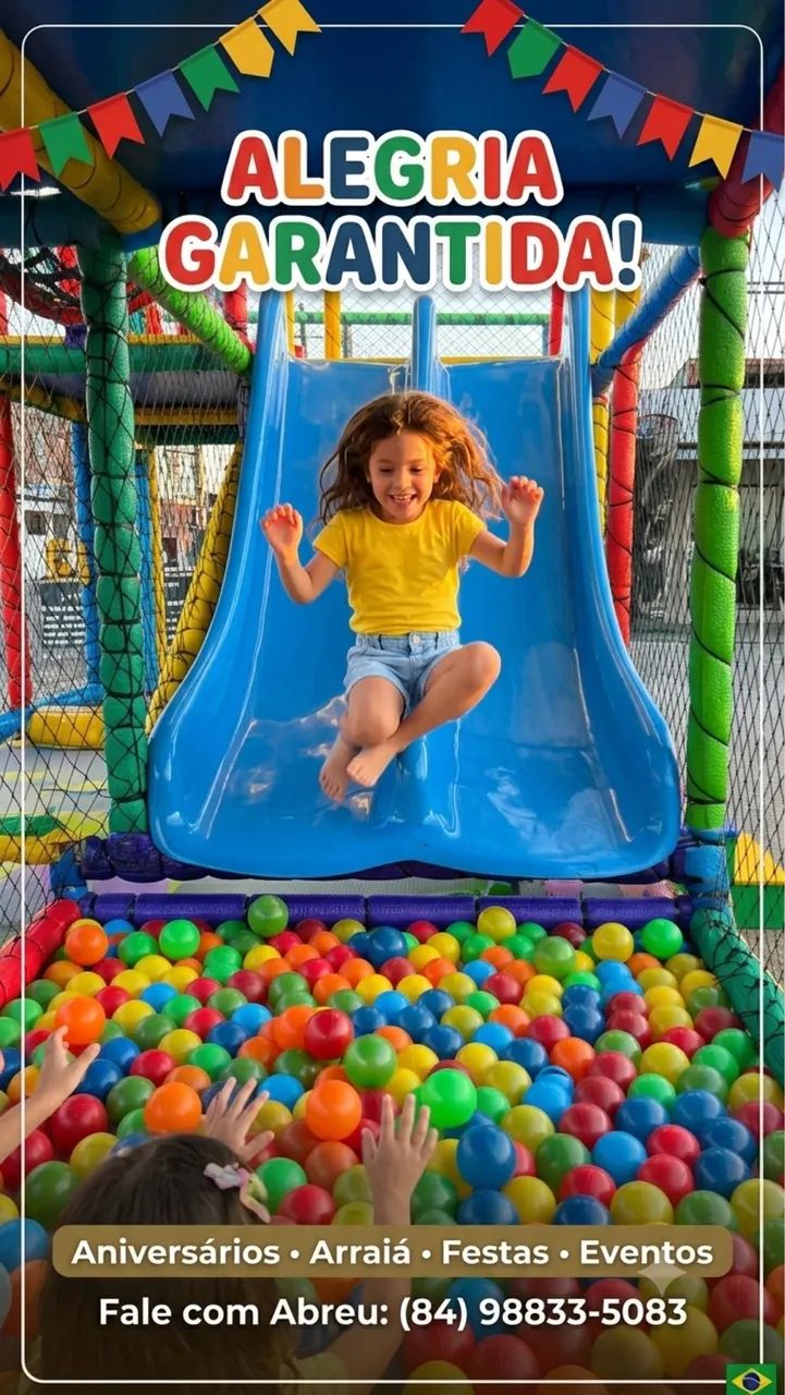 Aluguel de Brinquedos- Parque Infantil Completo  - Foto 3