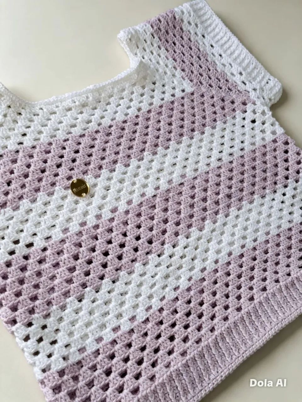 Blusa Liz feita 100% a mão  - Foto 3