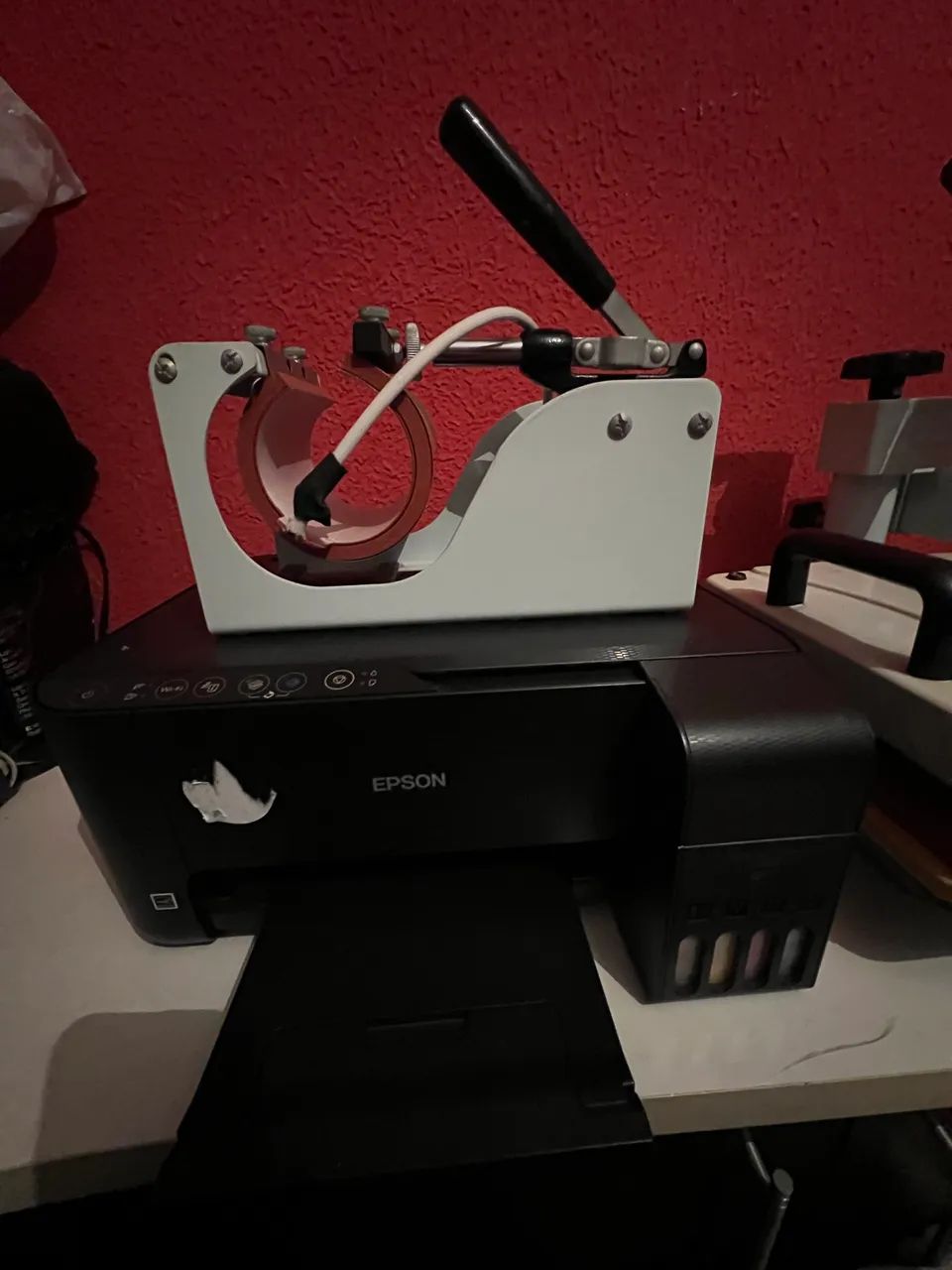 Máquina de Sublimação 8 em 1 + Impressora Sublimatica - Foto 5